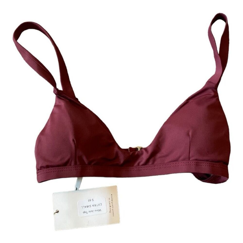 Midori Bikinis Wine Joie Top Size XS NWT Retail $68
